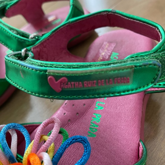 Agatha Ruiz de la PRADA children’s summer sandals size 26 - Picture 4 of 5